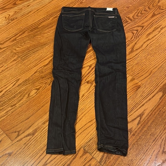 Hudson Woman’s Dark Blue Nico Mid-rise Super Skinny Jeans Size 24 - Picture 5 of 8